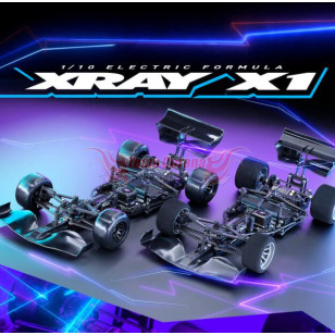 XRAY X1 2027 Alum edition 1/10 F1 Formula Car Kit 370710 Preorder 